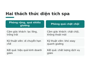 Hai thách thức diện tích spa